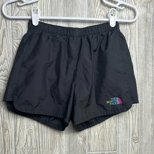 THE NORTH FACE Girls Running Short Black Large 10/12 Moisture Wick Inner Brief